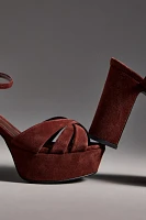 Schutz Keefa Criss-Cross Platform Heels
