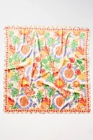 Summer Fruits Printed Hair Scarves, Set of 2
