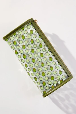 Frasier Sterling Olives Rectangle Makeup Bag 