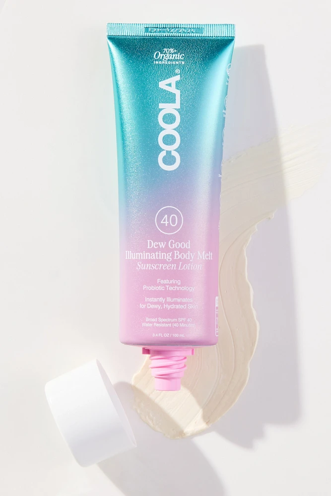 COOLA SPF 40 Dew Good Illuminating Body Melt Lotion