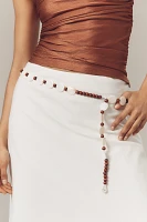 Lisa Says Gah Triton Beaded Belt