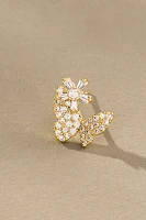 Pavé Butterfly Post Earrings