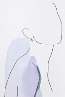 Pavé Butterfly Post Earrings