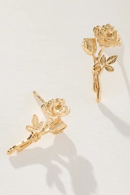 Rose Post Earrings