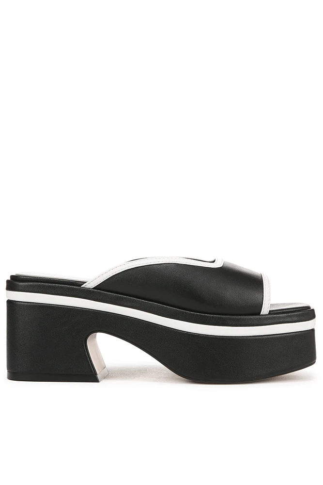 Sarto Fernanda Platform Slide Sandals