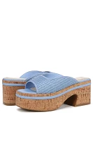 Sarto Fernanda 3 Platform Slide Sandals