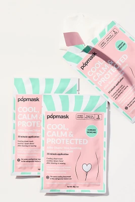 Popmask Cool, Calm & Protected After Shave/Wax Soothing Intimate Sheet Mask
