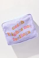Talking Out Of Turn Catch Flights Not Feelings Waffo Busier Bee Large Pouch