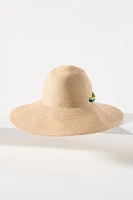 Eugenia Kim Cassidy Packable Straw Floppy Hat