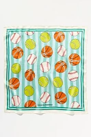 Elegancia Tropical Sport Silk Scarf