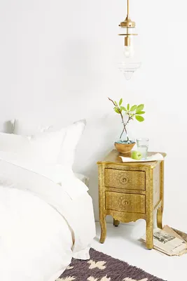 Hand-Embossed Nightstand