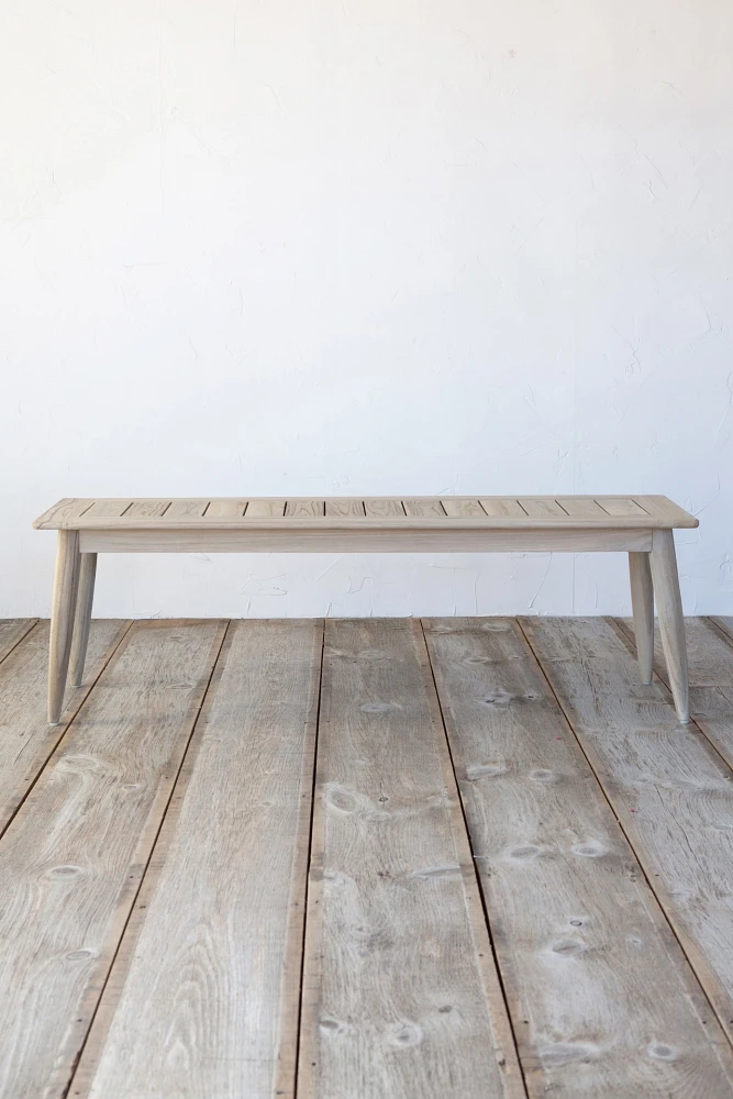 Inlet Teak Dining Bench