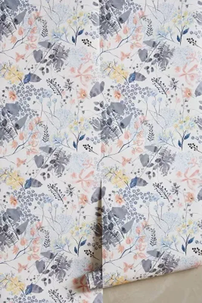 Anthropologie Rose Petals Wallpaper