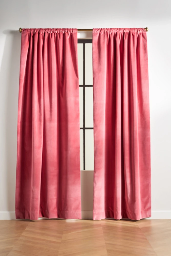 Matte Velvet Blackout Curtain