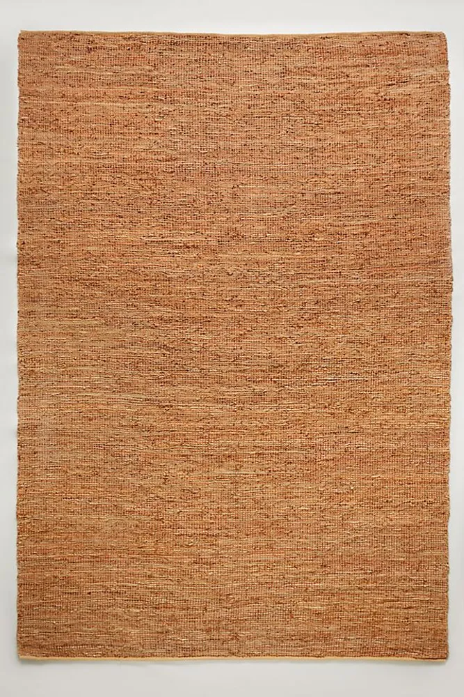 Leather-Twined Rug
