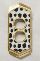 Dotted Ames Switch Plate