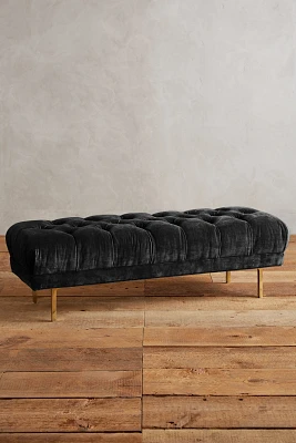 Slub Velvet Mina Bench