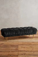 Slub Velvet Mina Bench