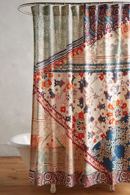 Risa Organic Cotton Shower Curtain
