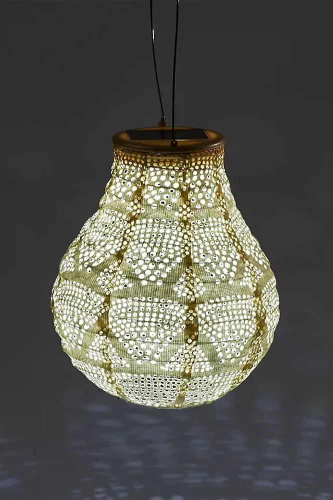 Lace Drop Solar Lantern