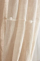 Handloom-Woven Curtain