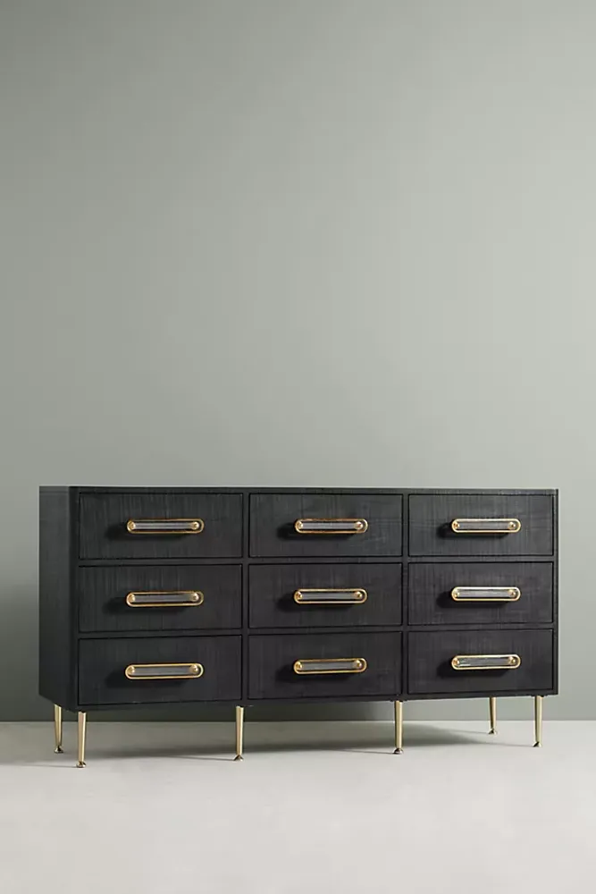 Odetta Nine-Drawer Dresser