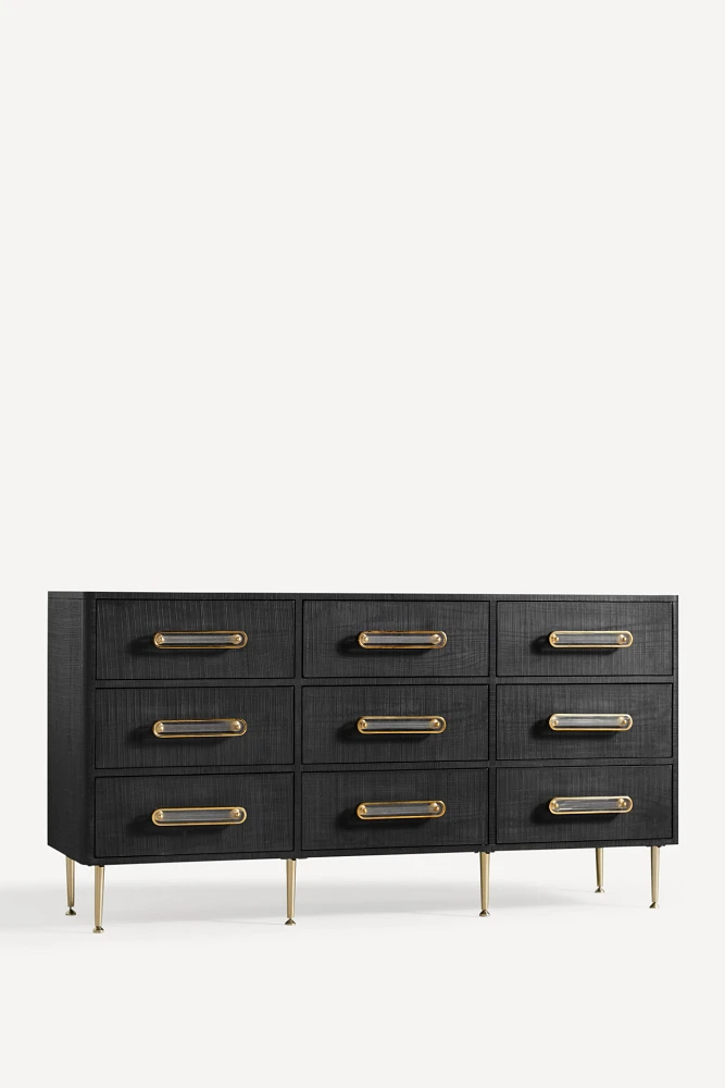 Odetta Nine-Drawer Dresser