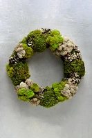 Mixed Moss Wreath