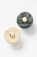 Brass & Marble Knob