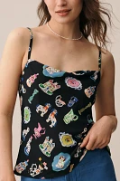 Corey Lynn Calter Icon Print Tank Top