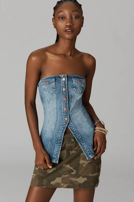 Wrangler Denim Bustier Top