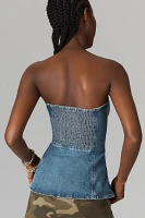 Wrangler Denim Bustier Top