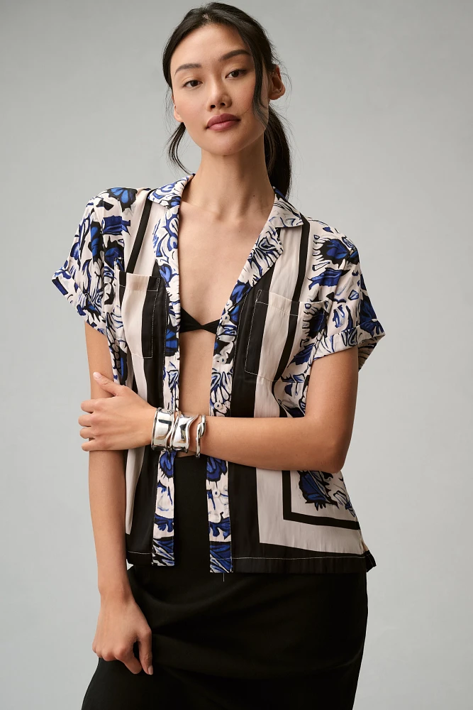 By Anthropologie Classic Surf Shirt