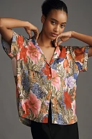 The Brenna Short-Sleeve Buttondown Shirt
