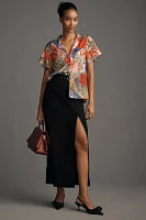 The Brenna Short-Sleeve Buttondown Shirt