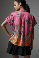 The Brenna Short-Sleeve Buttondown Shirt