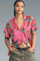 The Brenna Short-Sleeve Buttondown Shirt