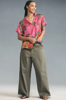 The Brenna Short-Sleeve Buttondown Shirt