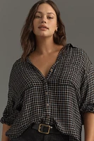 The Hadley Relaxed Buttondown Shirt by Pilcro​: Plaid Edition