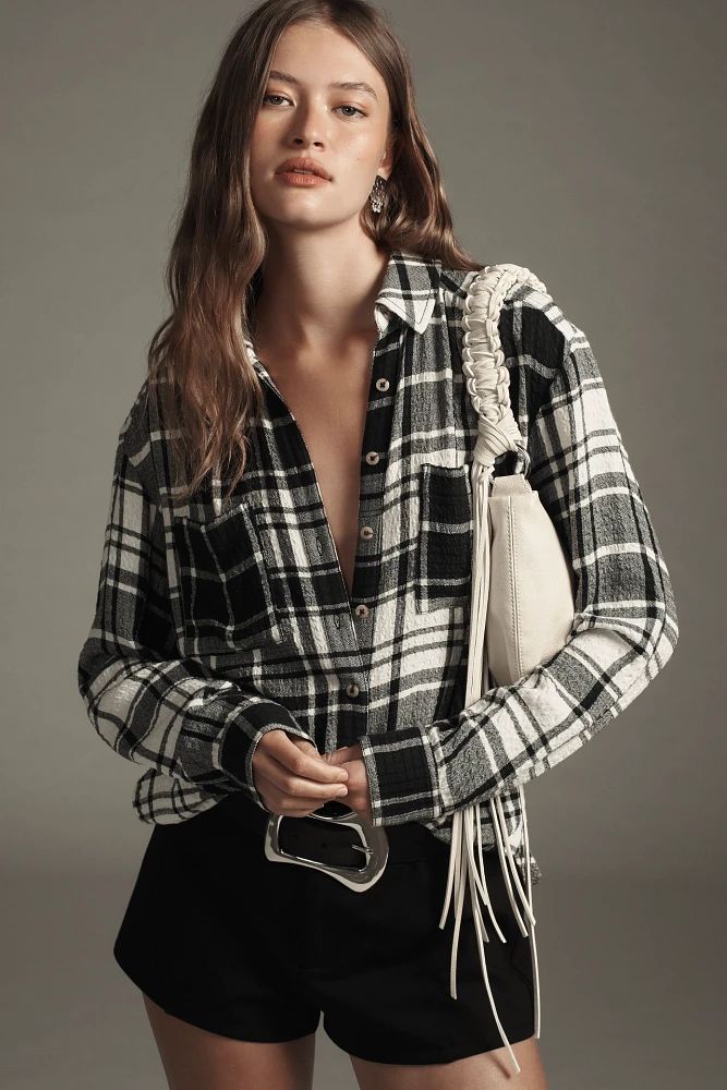 The Hadley Relaxed Buttondown Shirt by Pilcro​: Plaid Edition