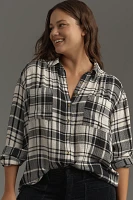 The Hadley Relaxed Buttondown Shirt by Pilcro​: Plaid Edition