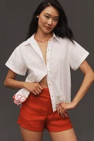 The Henrietta Buttondown Surf Shirt by Maeve: Cherry Edition
