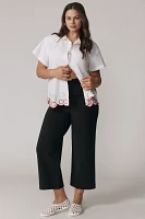 The Henrietta Buttondown Surf Shirt by Maeve: Cherry Edition