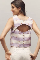 Maeve Icon Crop Cotton Tank Top