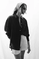 The Bennet Buttondown Shirt by Maeve: Linen Edition