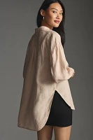 The Bennet Buttondown Shirt by Maeve: Linen Edition