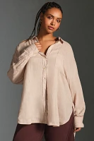 The Bennet Buttondown Shirt by Maeve: Linen Edition