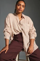 The Bennet Buttondown Shirt by Maeve: Linen Edition
