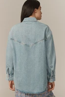 AGOLDE Lotta Denim Buttondown Shirt