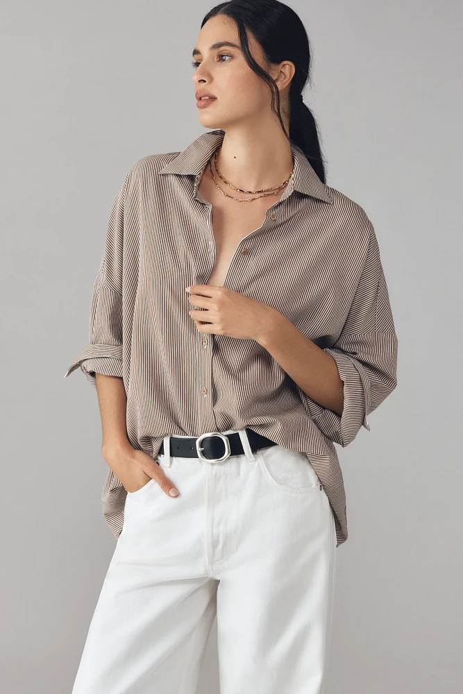 AGOLDE Roux Boxy Buttondown Shirt